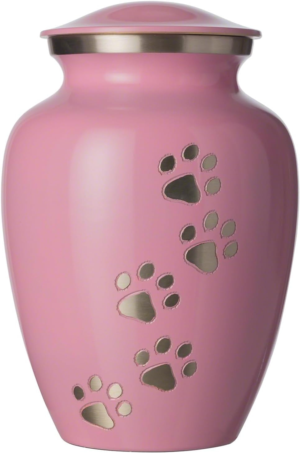 Ottillie Legacy Pink/Pewter/Vert Urn, up to 115Lbs