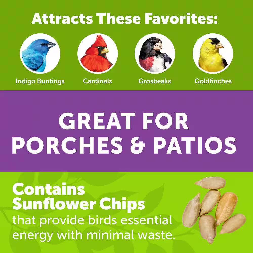 Ultimate 6 Lb. Waste Free Nut and Fruit Bird Seed Food Blend