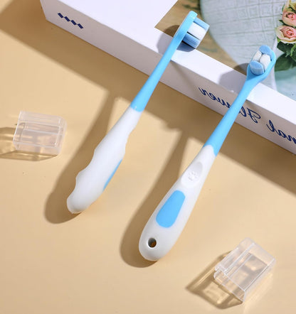 2 Pcs Dog Toothbrush, Ultra Small Dog Toothbrush