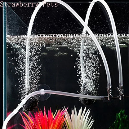 4*6Mm Silicon Aquarium 1M/3M/5M/10M Oxygen Pump Hose Air Bubble Stone Aquarium Fish Tank Pond Pump Tube Food Grade Material