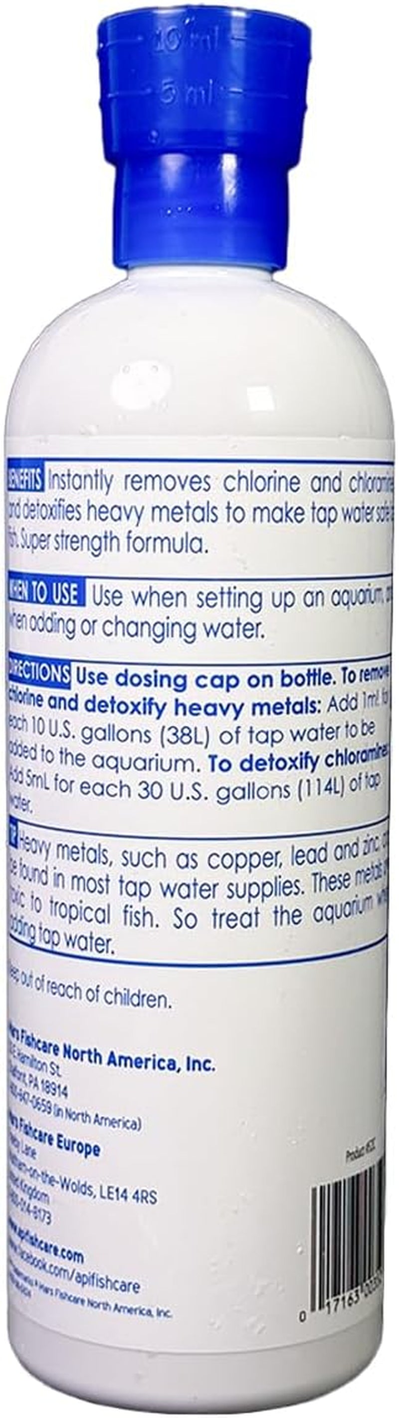 TAP WATER CONDITIONER Aquarium Water Conditioner 16-Ounce Bottle