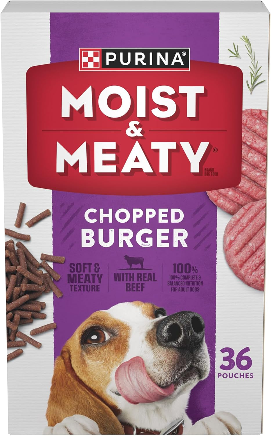 Soft Dog Food Pouches, 36 Ct