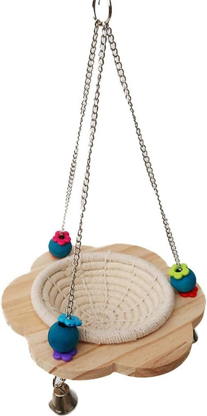 Bird Bed Hammock Parrot Swing Nest for Parakeet Cockatiel Cage