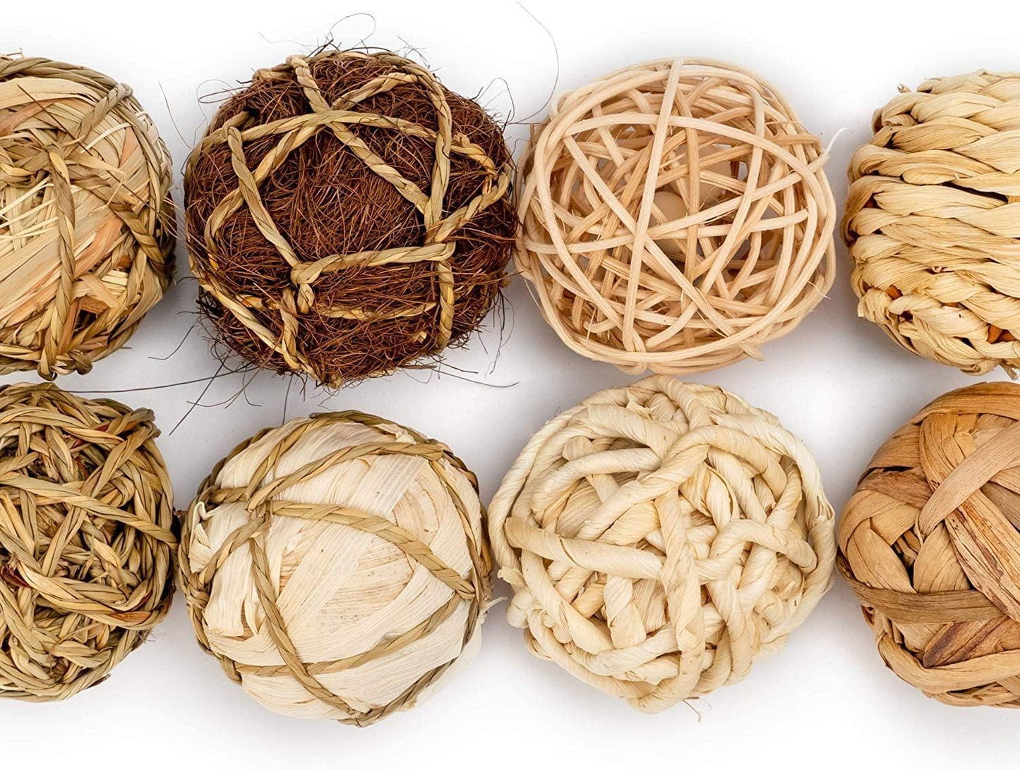 Small Animals Play Activity Balls Rolling Chew Toys(Pack of 8)