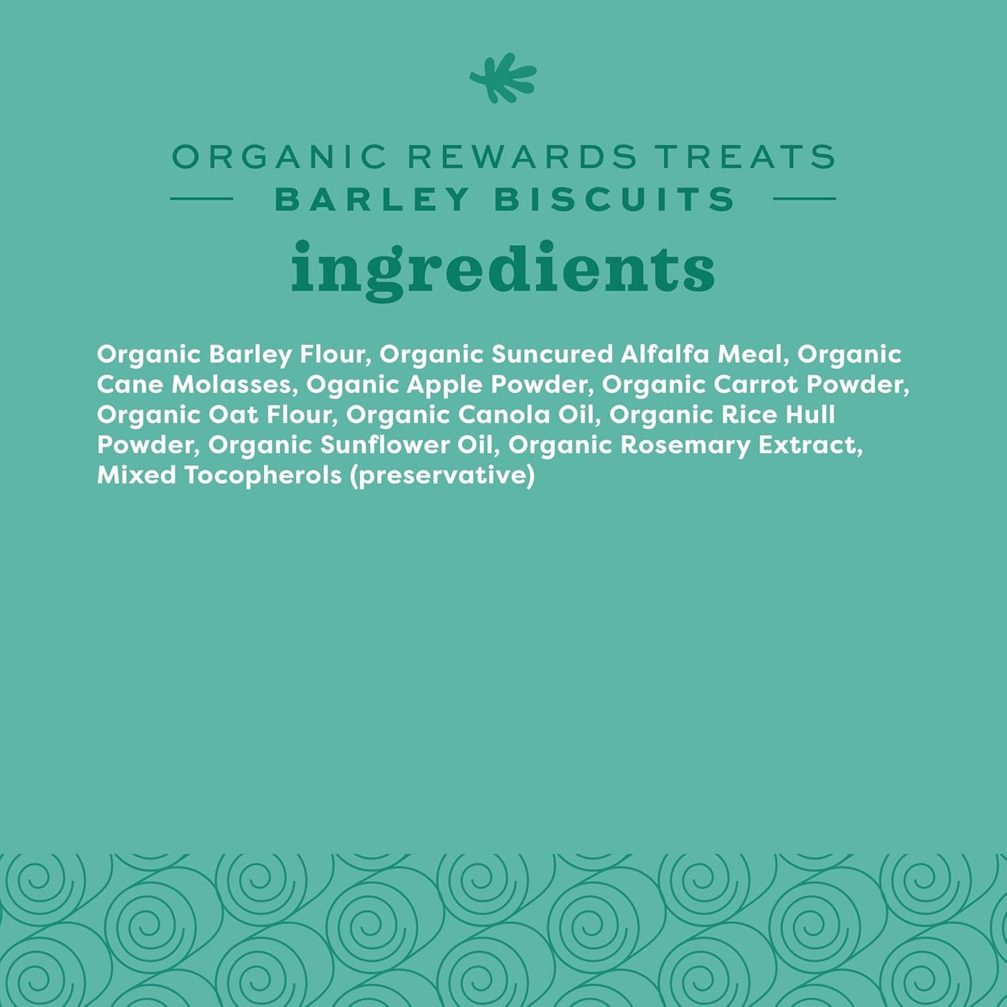Organic Barley Biscuits Rabbit Treats, Guinea Pig Treats, 2.65 Oz