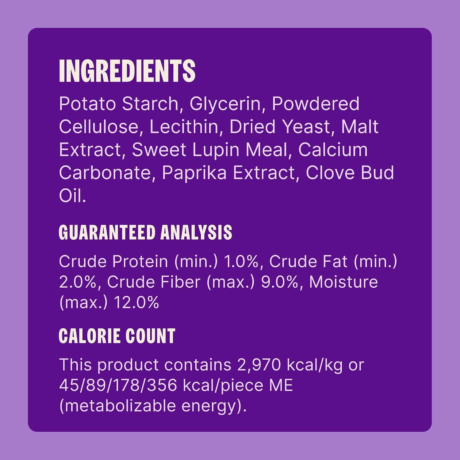 Wellness Veggie Sausage Natural Dog Dental Treat, Chews, Freshens Breath, Small Size, 14.81 Oz Bag, 28 Count