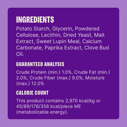 Wellness Veggie Sausage Natural Dog Dental Treat, Chews, Freshens Breath, Small Size, 14.81 Oz Bag, 28 Count