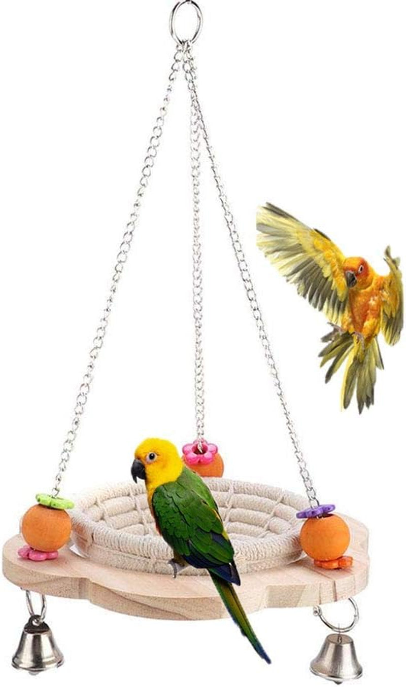 Bird Bed Hammock Parrot Swing Nest for Parakeet Cockatiel Cage