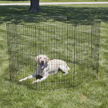 by Midwest 42-Inch Exercise Pen, No Door, 16 Sq Ft Play Area