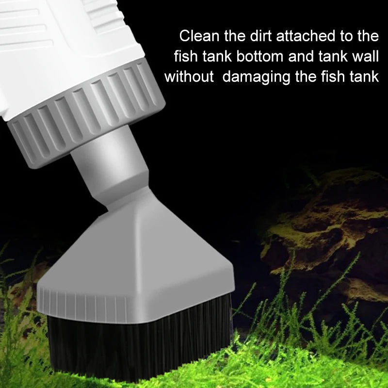 Aquarium Water Change Pump Electric Fish Tank Cleaning Tool Vacuum Water Changer Gravel Cleaner Siphon Filter Pump 30W 220V