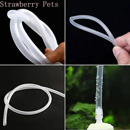 4*6Mm Silicon Aquarium 1M/3M/5M/10M Oxygen Pump Hose Air Bubble Stone Aquarium Fish Tank Pond Pump Tube Food Grade Material