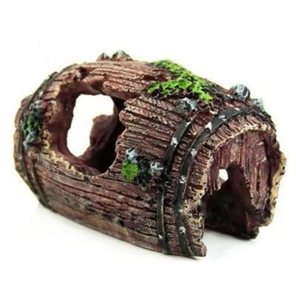 Fish Tank Artificial Bridge Resin Landscape Decoration Bridge Aquarium Equipment Accessories Ornament Cave Aquatic Pet Fish