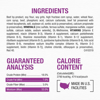 Soft Dog Food Pouches, 36 Ct