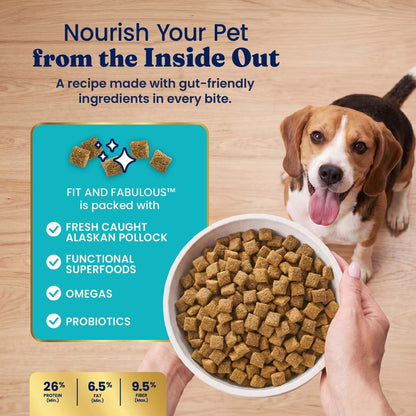 Weight Management Dry Dog Food for Adult & Senior Dogs, 24LB