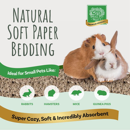 Paper Bedding, Brown, Odor Control, 178 L, 2-Pack