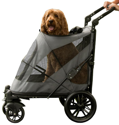 No-Zip Excursion Pet Stroller, Pebble