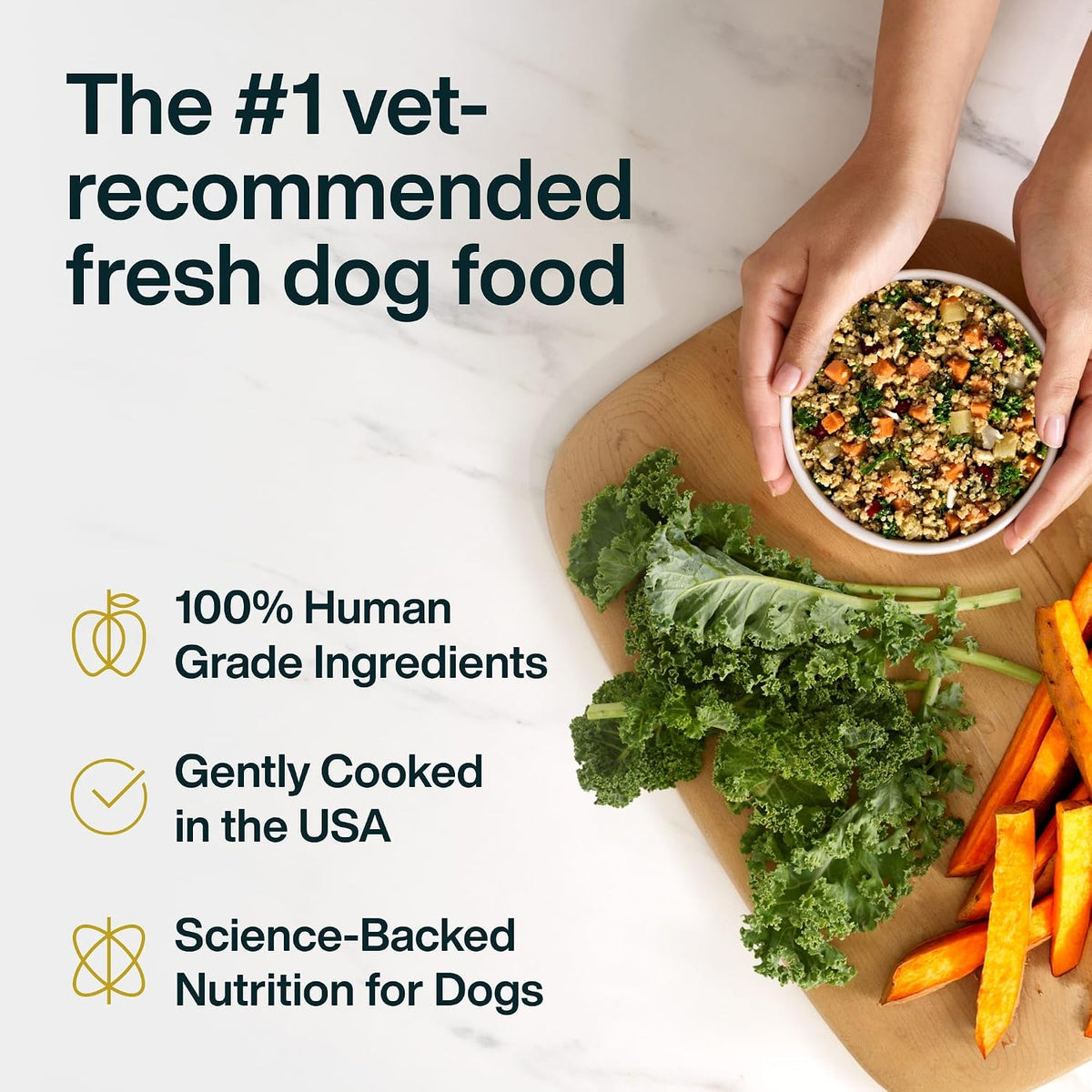 Frozen Fresh Sensitive Skin Dog Food, Skin & Coat - 7 Pack