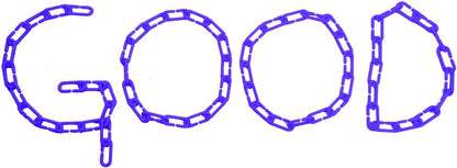 200Pcs Blue C-Clips Plastic Chain Links for Birds & Small Pets