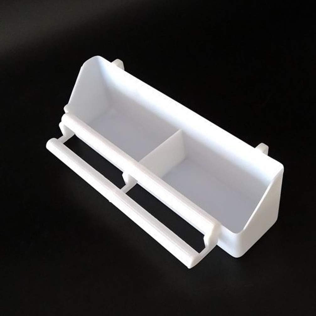 6 Pcs Bird Feeder - Plastic Bird Cage Accessories for Parrot & Small Birds