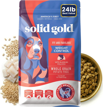 Weight Management Dry Dog Food for Adult & Senior Dogs, 24LB