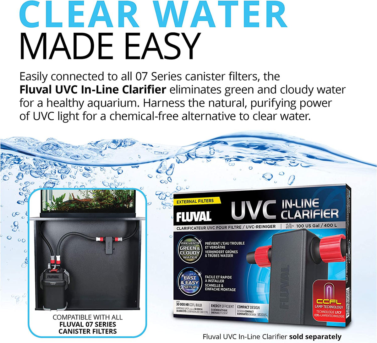 407 Performance Canister Filter - for Aquariums up to 100 Gallons