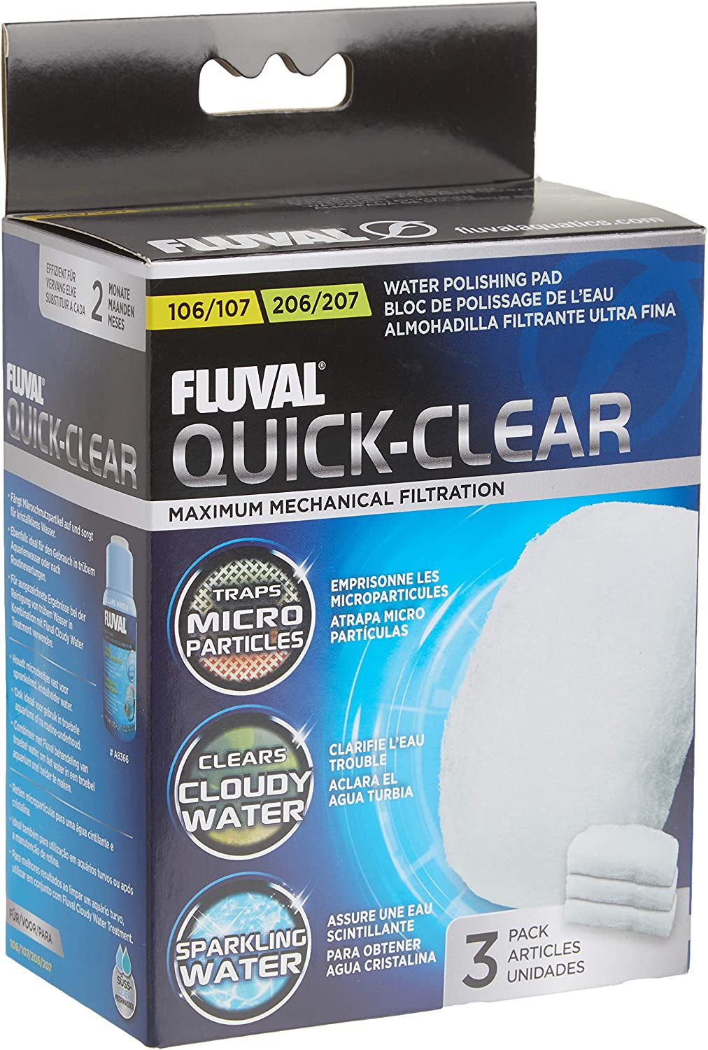 Quick-Clear Water Polishing Pads, 3-Pack