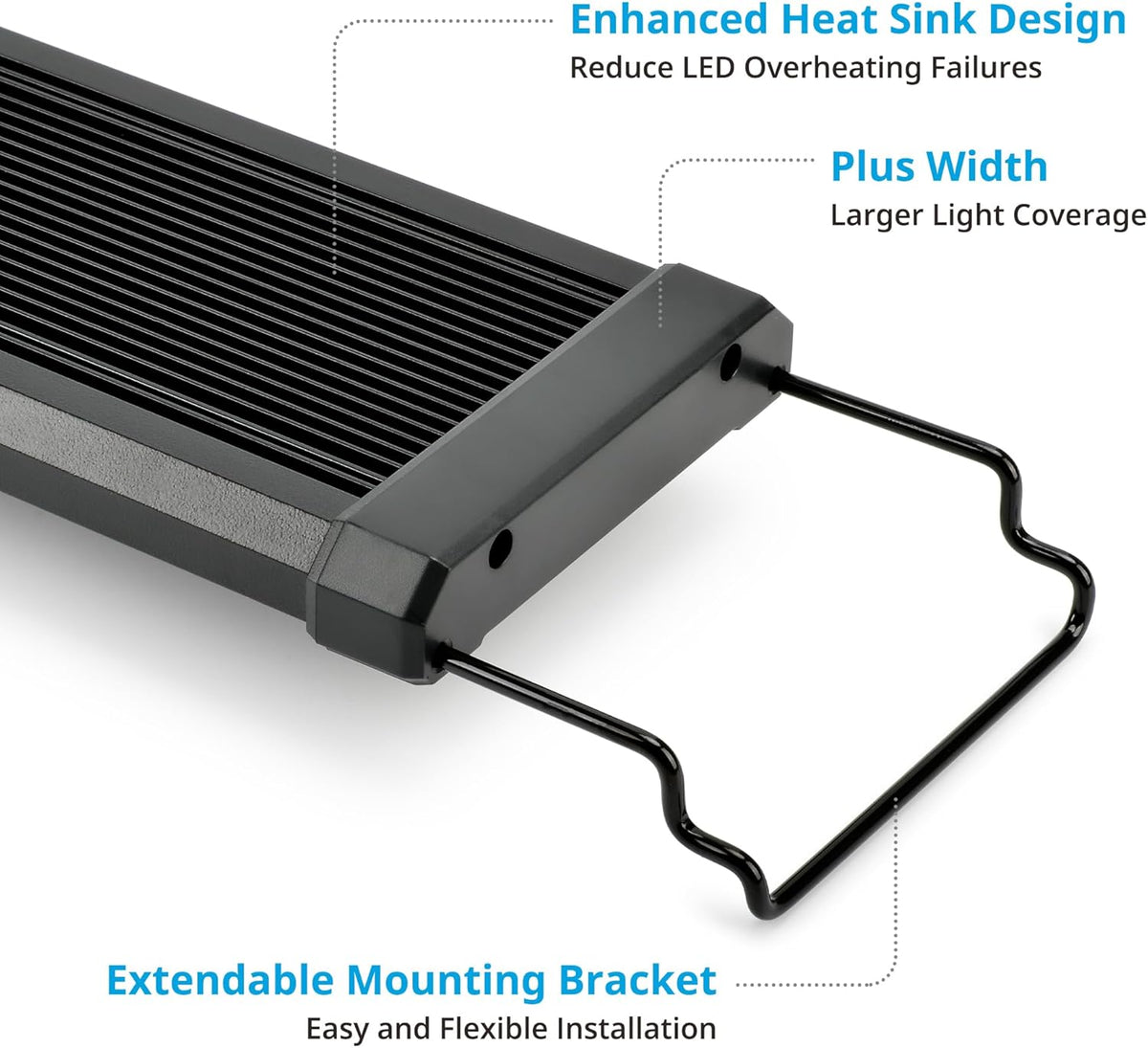 Classicled plus LED Aquarium Light, 32W, for 48 to 54 Inch Fish Tank
