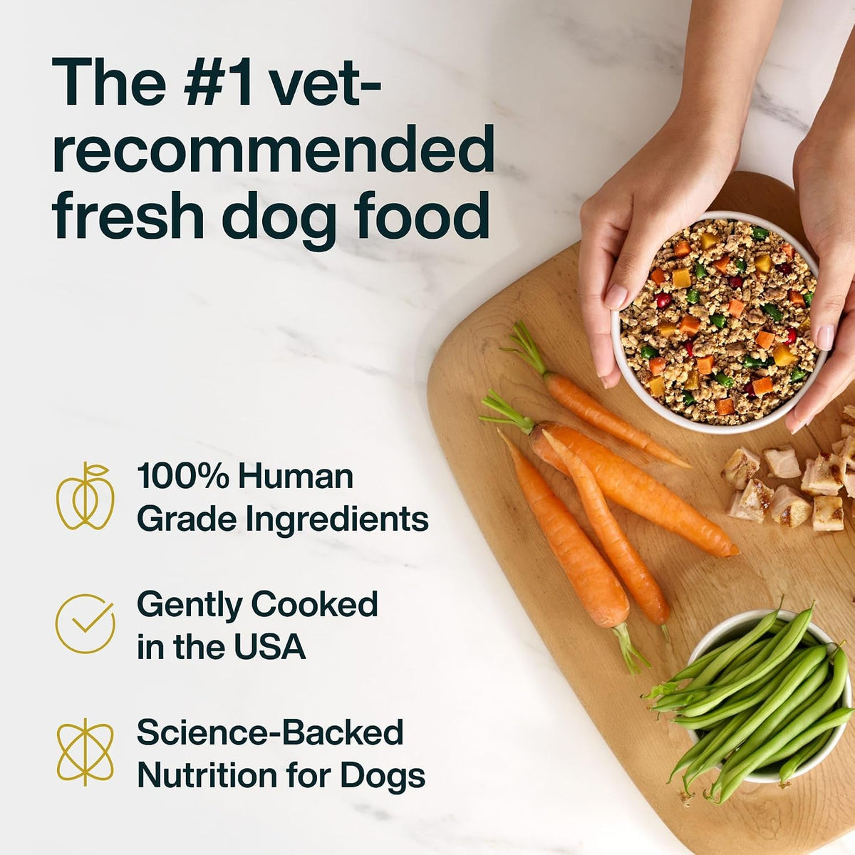 Fresh Frozen Healthy Weight Dog Food, Topper - Pork, 7 Pack
