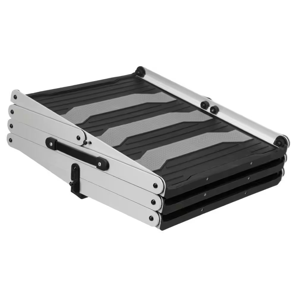 Heavy-Duty Foldable Aluminum Pet Steps