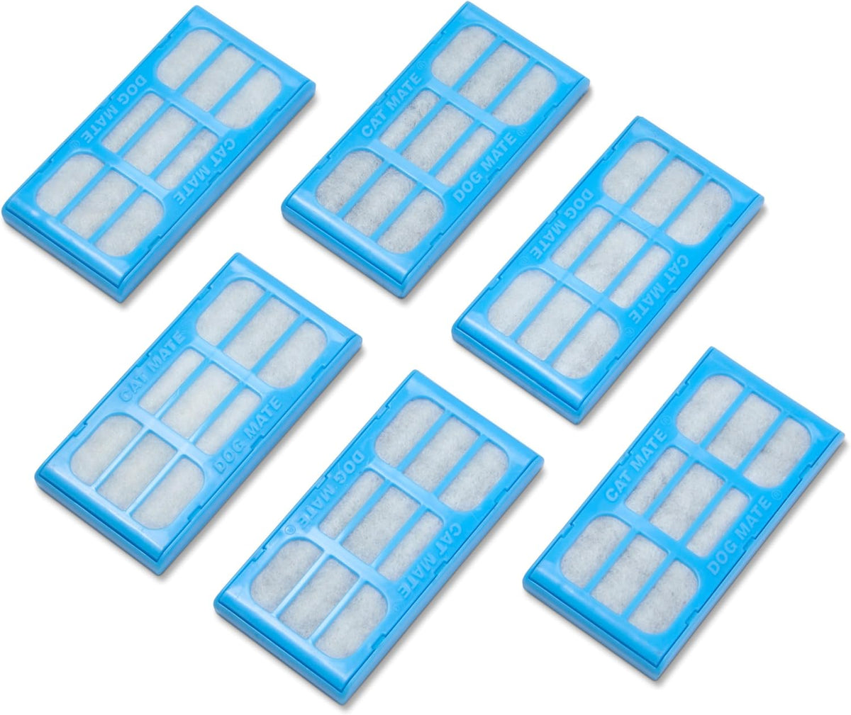 (389) Filter Cartridges for Pet Fountains (6-Pack), Ideal for Soft Water