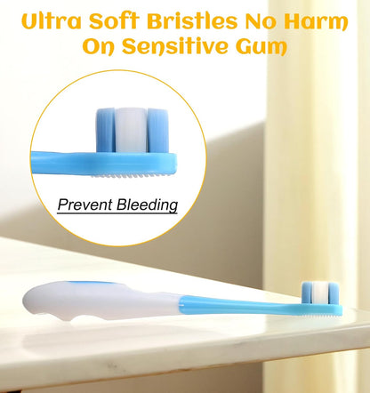 2 Pcs Dog Toothbrush, Ultra Small Dog Toothbrush