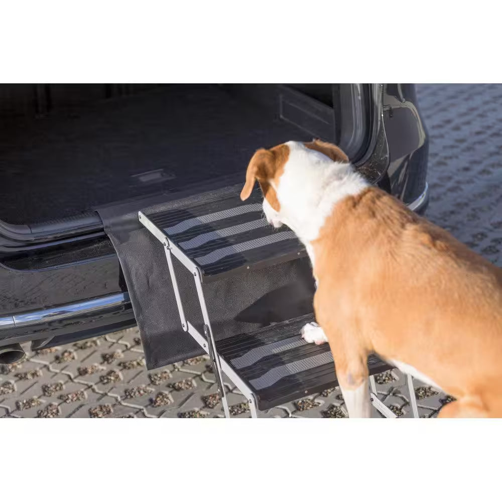 Heavy-Duty Foldable Aluminum Pet Steps