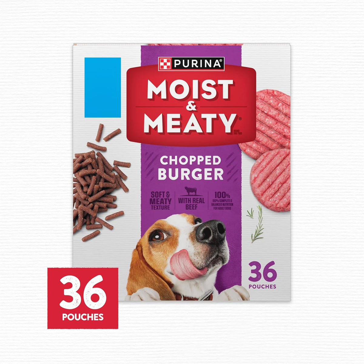 Soft Dog Food Pouches, 36 Ct