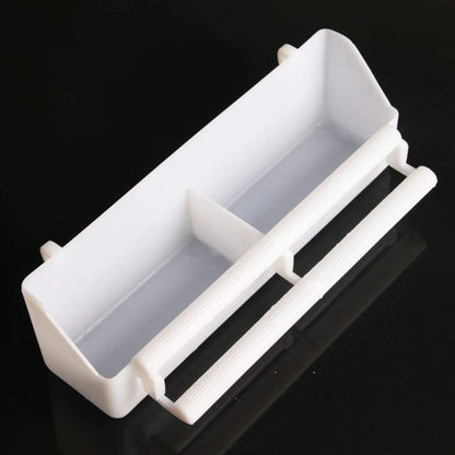 6 Pcs Bird Feeder - Plastic Bird Cage Accessories for Parrot & Small Birds